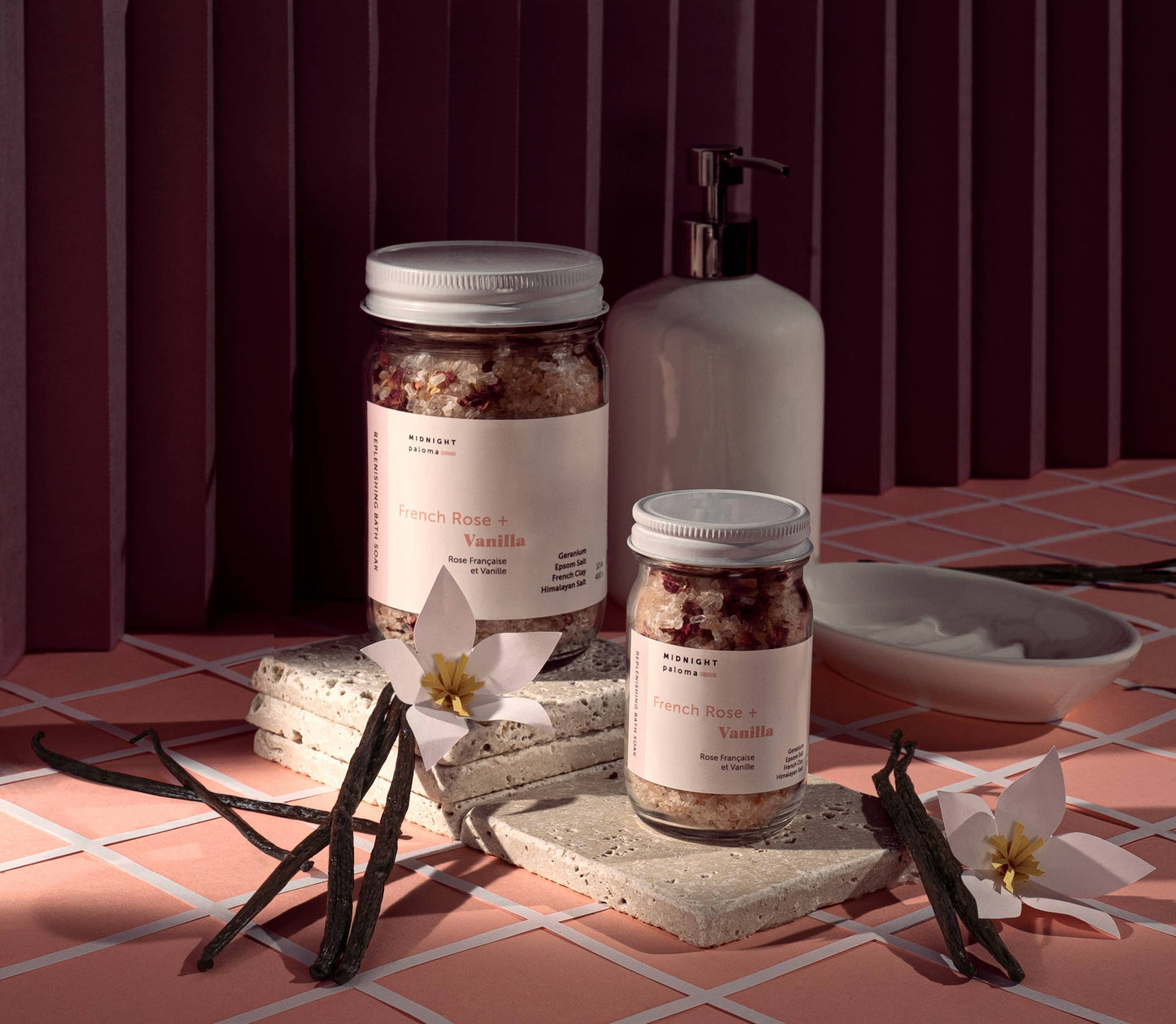 French Rose + Vanilla Bath Soak