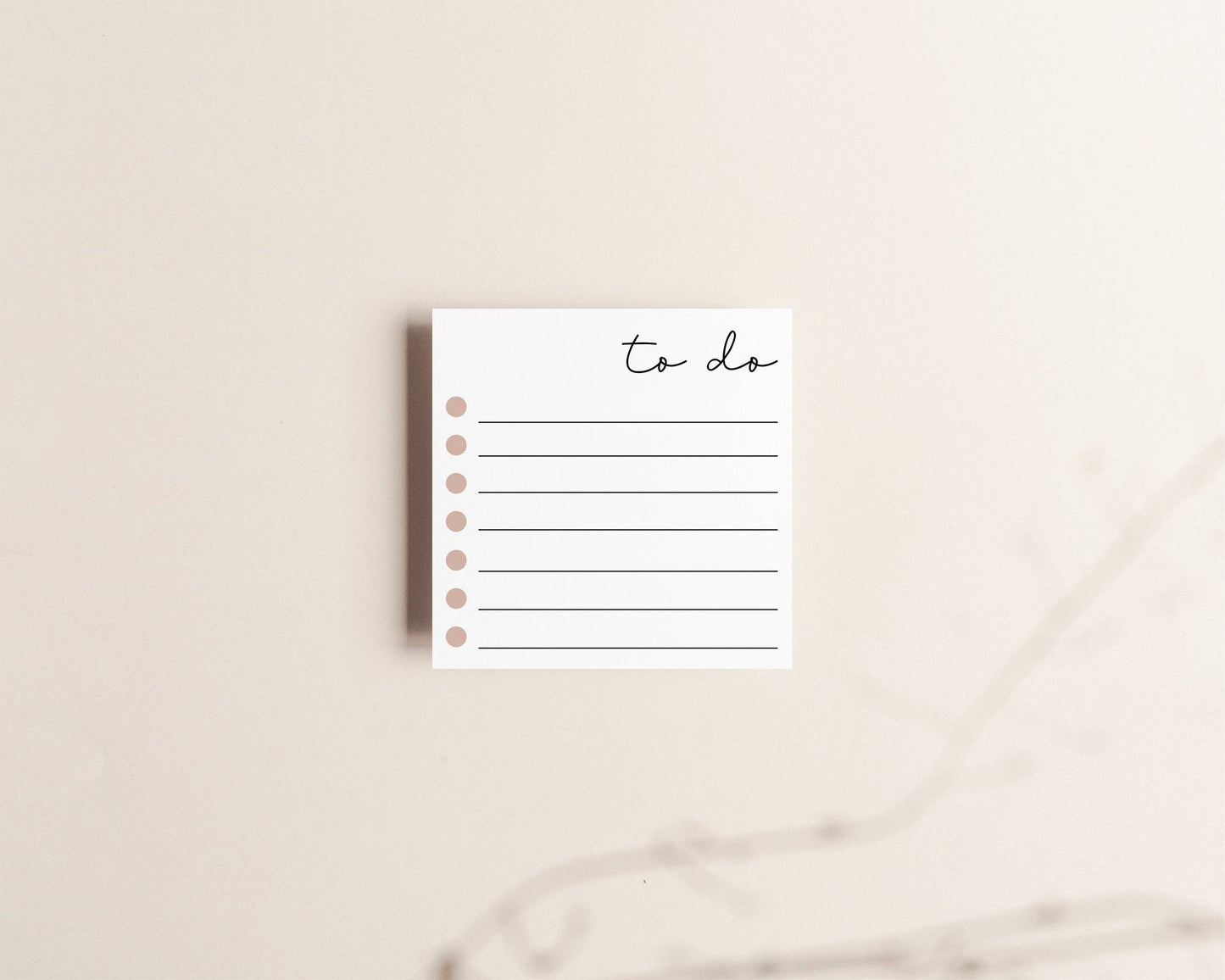 To Do Sticky Notes