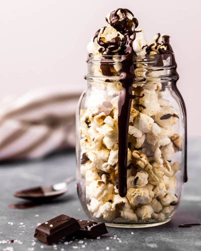 Dark Chocolate & Sea Salt Popcorn
