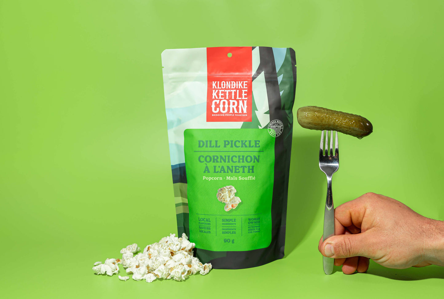 Dill Pickle Popcorn