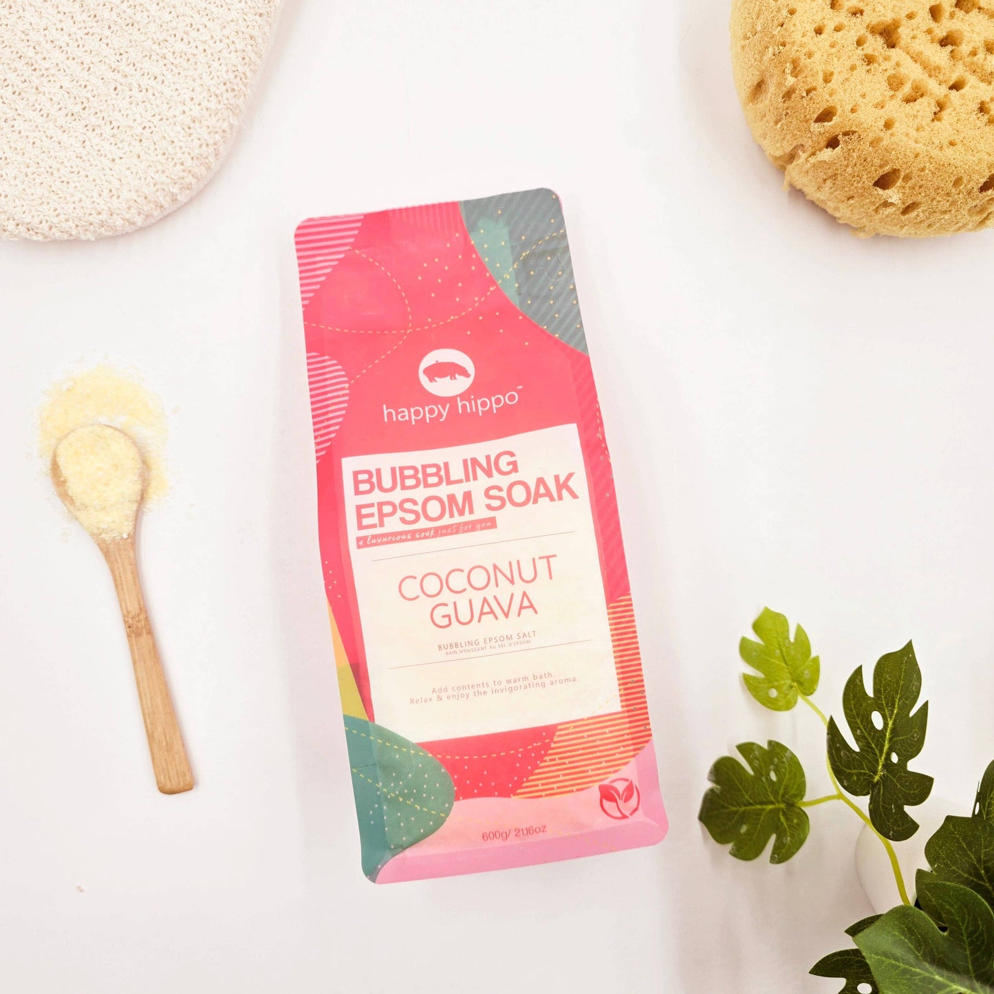 Coconut Guava - Bubbling Epsom Soak 600g