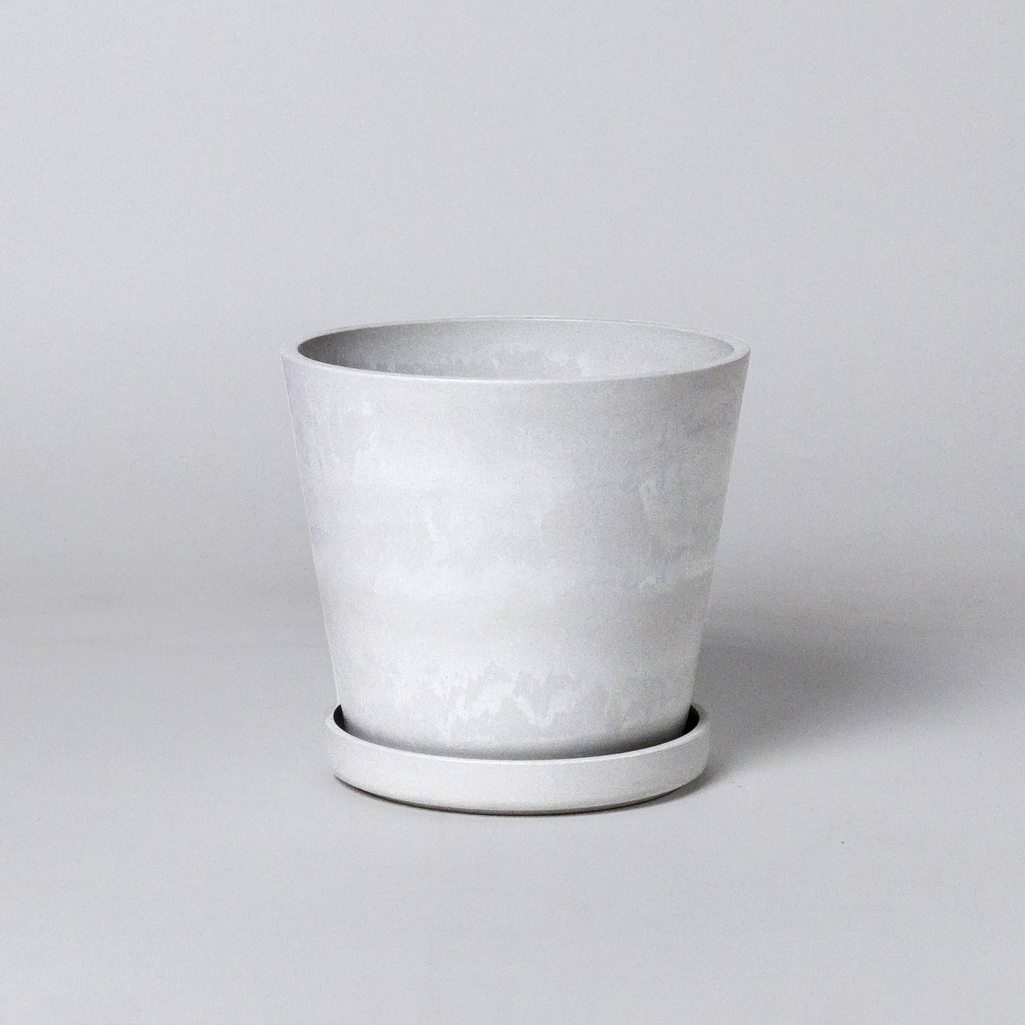 7" Tapered Signature Planter Pot & Saucer Set