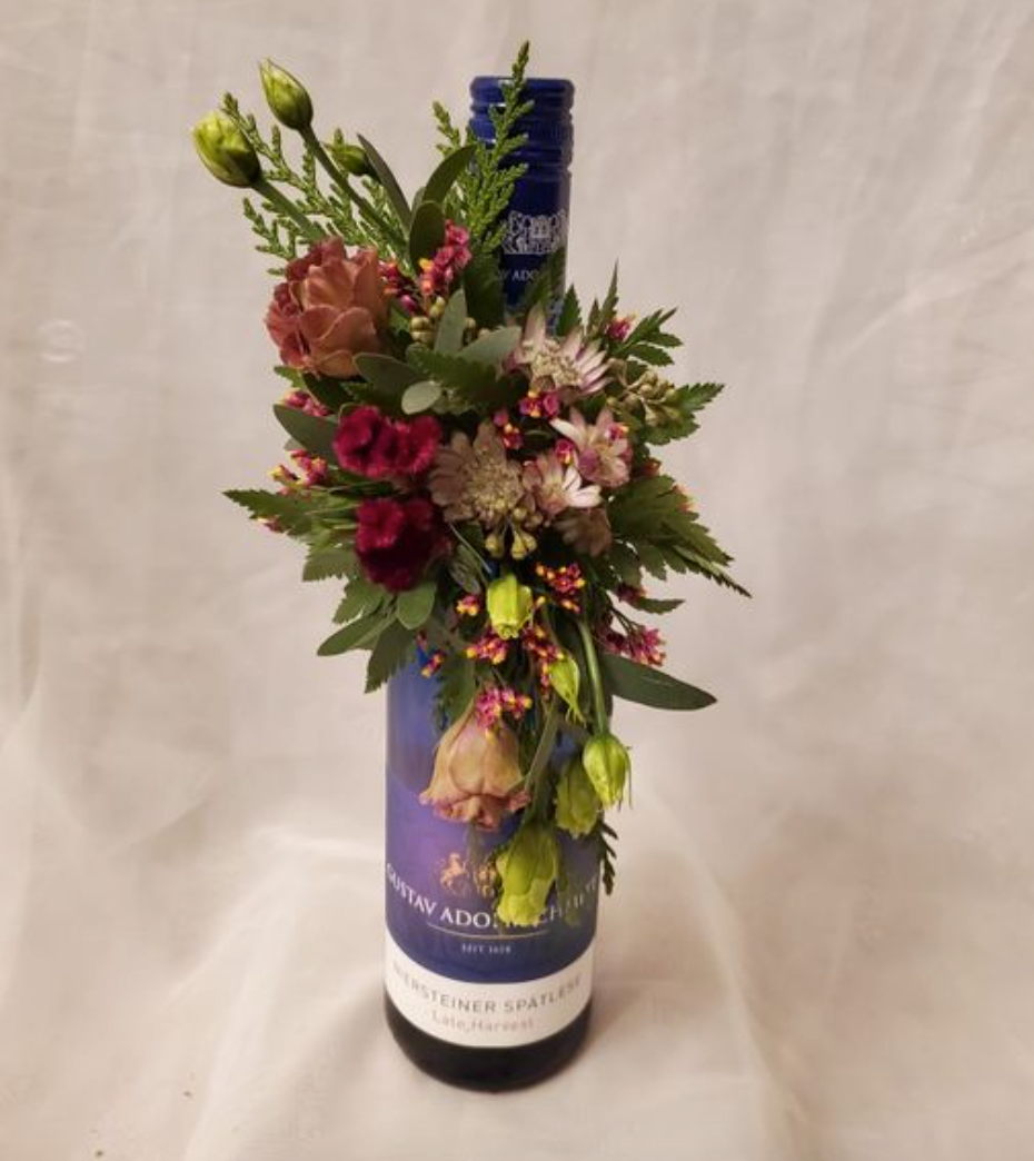 Blooming Wine Bottles Workshop
