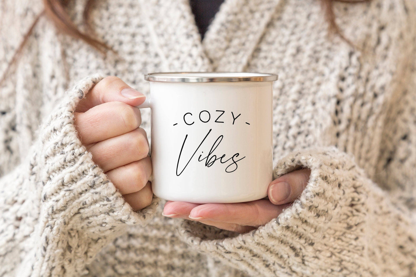 Cozy Vibes camper mug