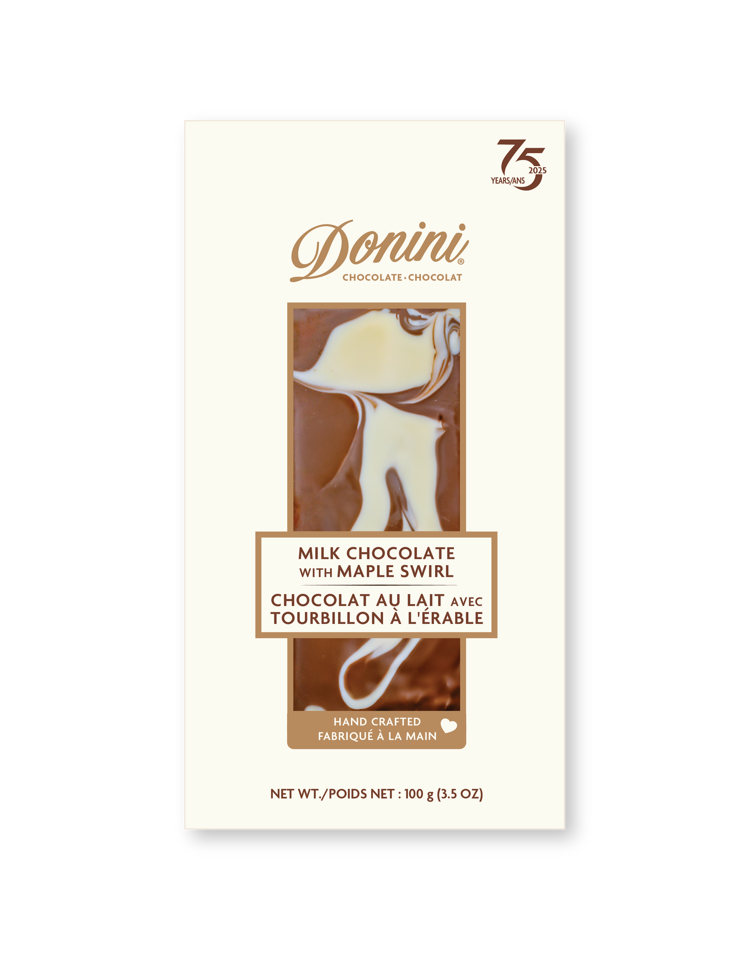 Donini Milk Chocolate Maple Swirl