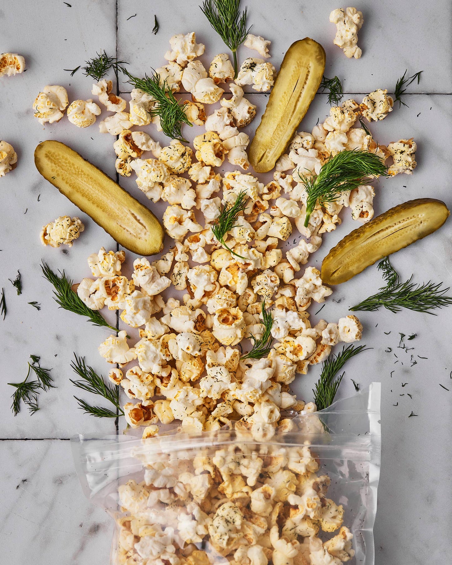 Dill Pickle Popcorn