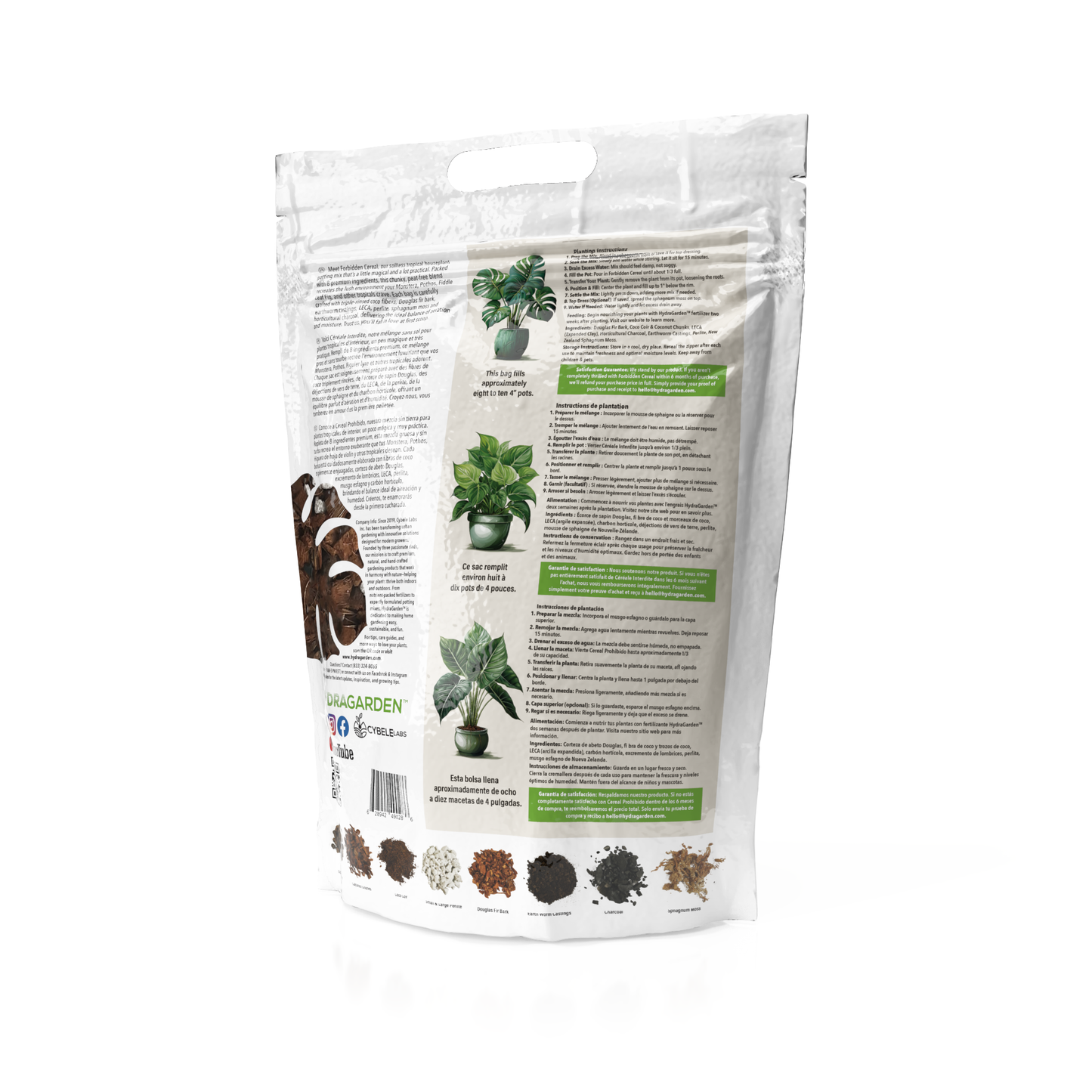 Forbidden Cereal Soilless Chunky Houseplant Potting Mix