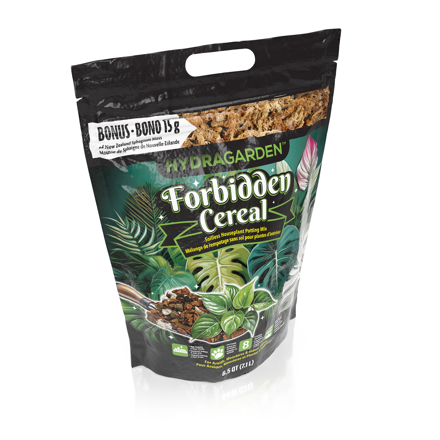 Forbidden Cereal Soilless Chunky Houseplant Potting Mix