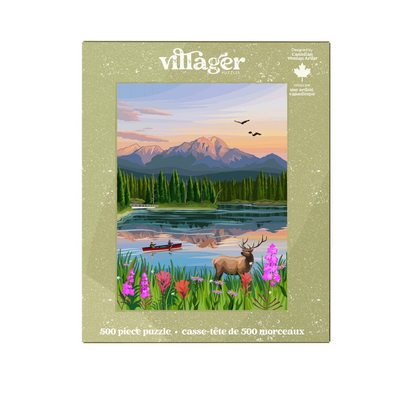 Jasper Flowers | 500-Piece Puzzle