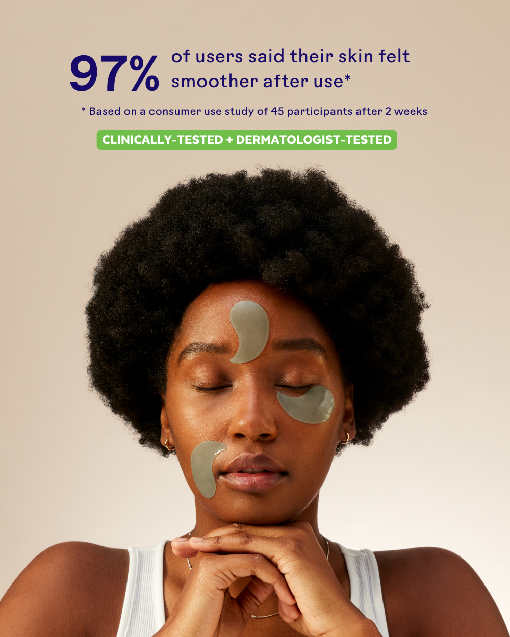 Bright & Tight Biodegradable Eye Mask Quartet