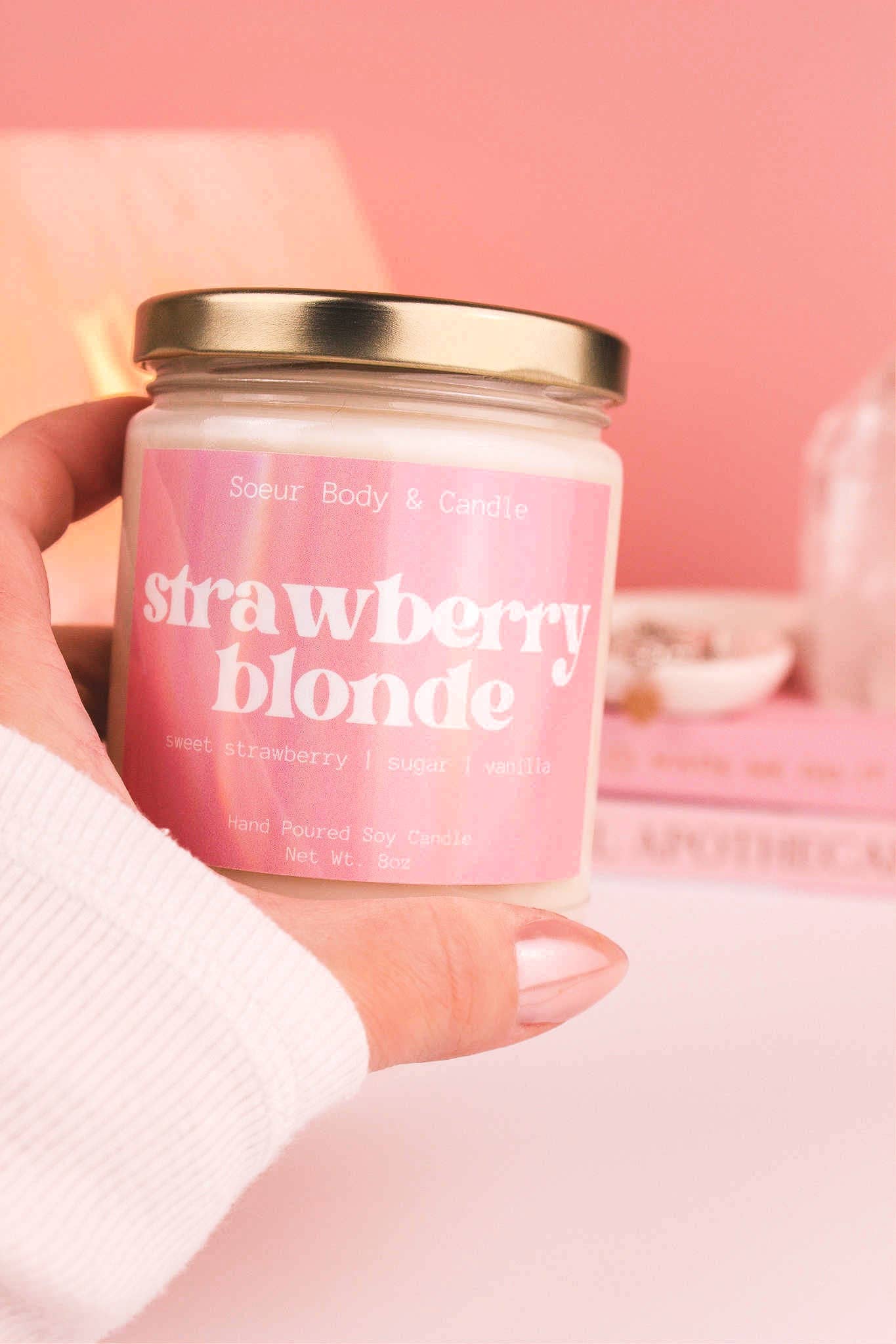 Strawberry Blonde Soy Candle