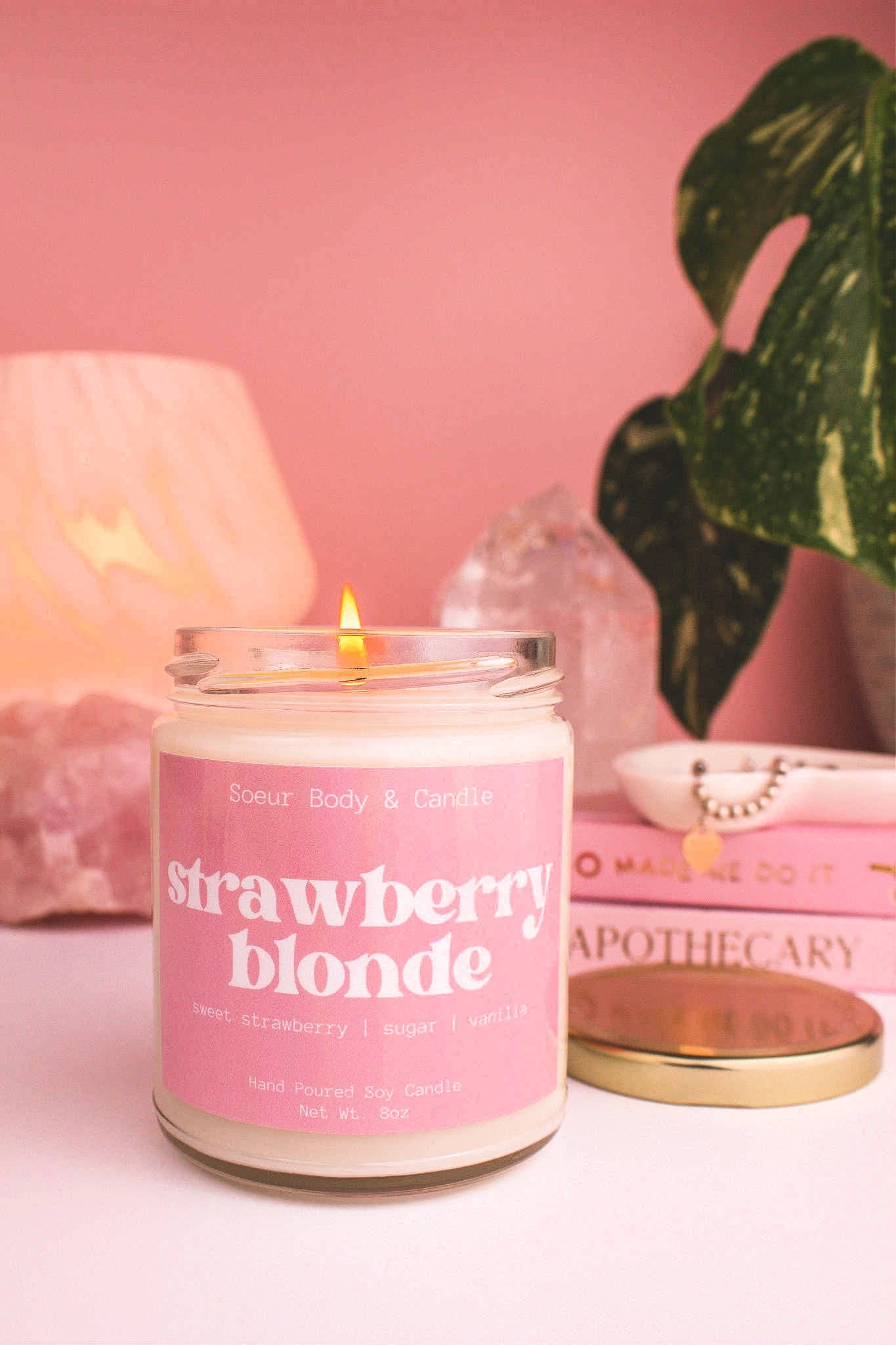 Strawberry Blonde Soy Candle
