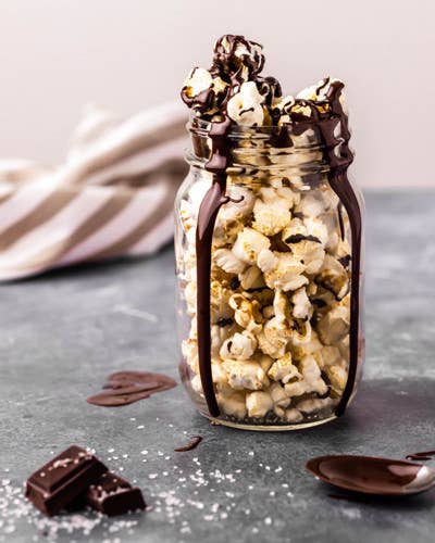 Dark Chocolate & Sea Salt Popcorn