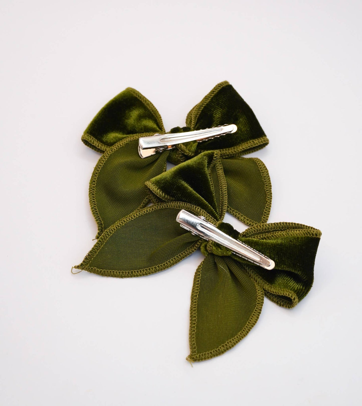 Luxe Velvet Fable Hair Pair Bows
