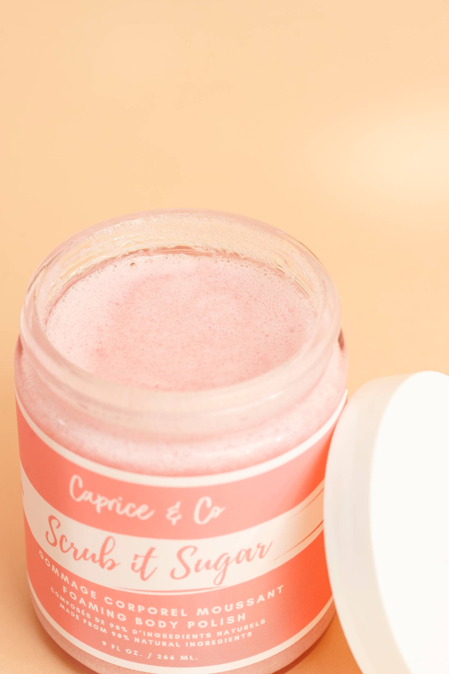 Foaming Body Scrub - Pomegranate & Apple Nectar