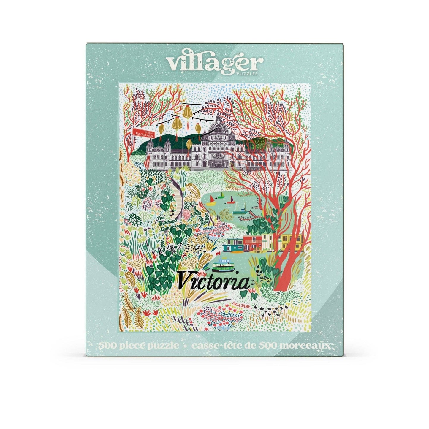 Victoria Sightseeing 500-Piece Puzzle