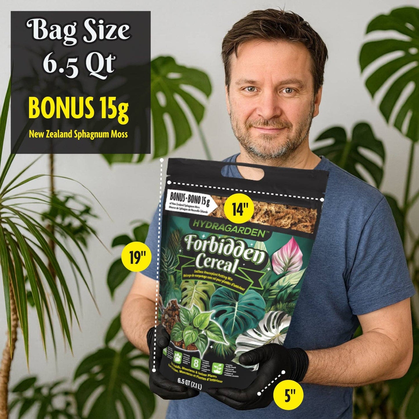 Forbidden Cereal Soilless Chunky Houseplant Potting Mix