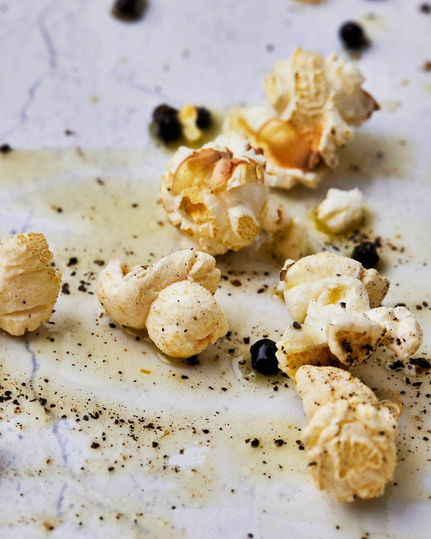 Truffle Oil & Cracked Black Pepper Popcorn
