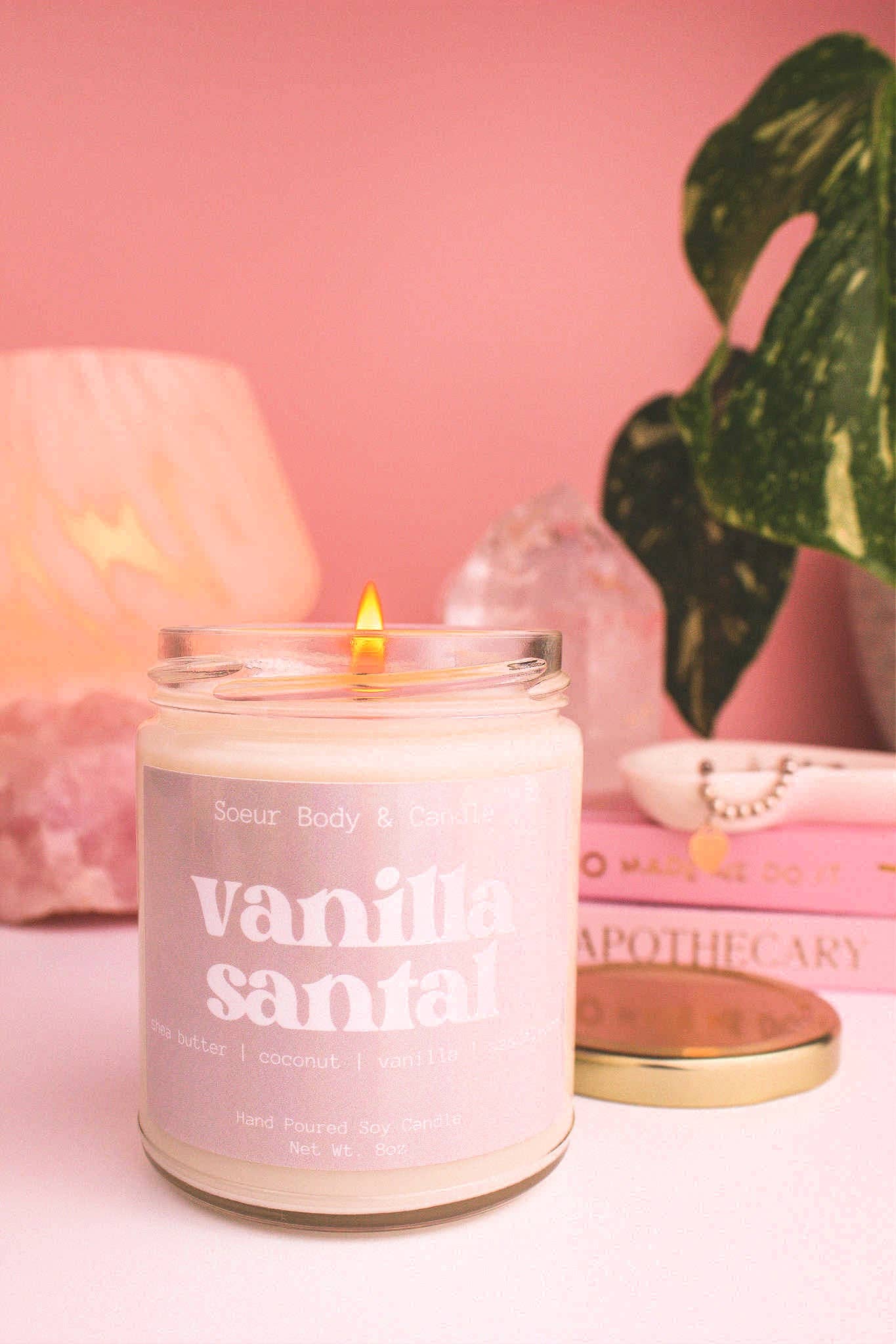 Vanilla Santal Soy Candle