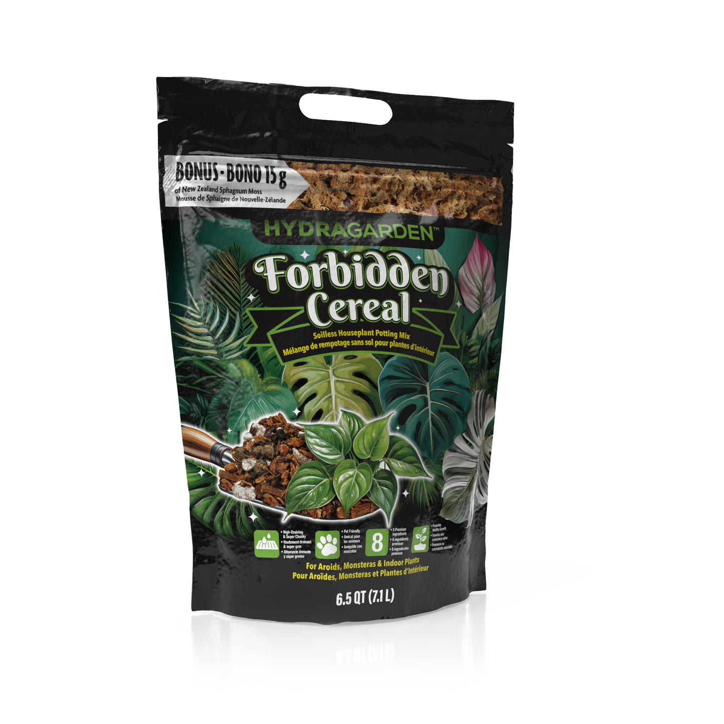 Forbidden Cereal Soilless Chunky Houseplant Potting Mix