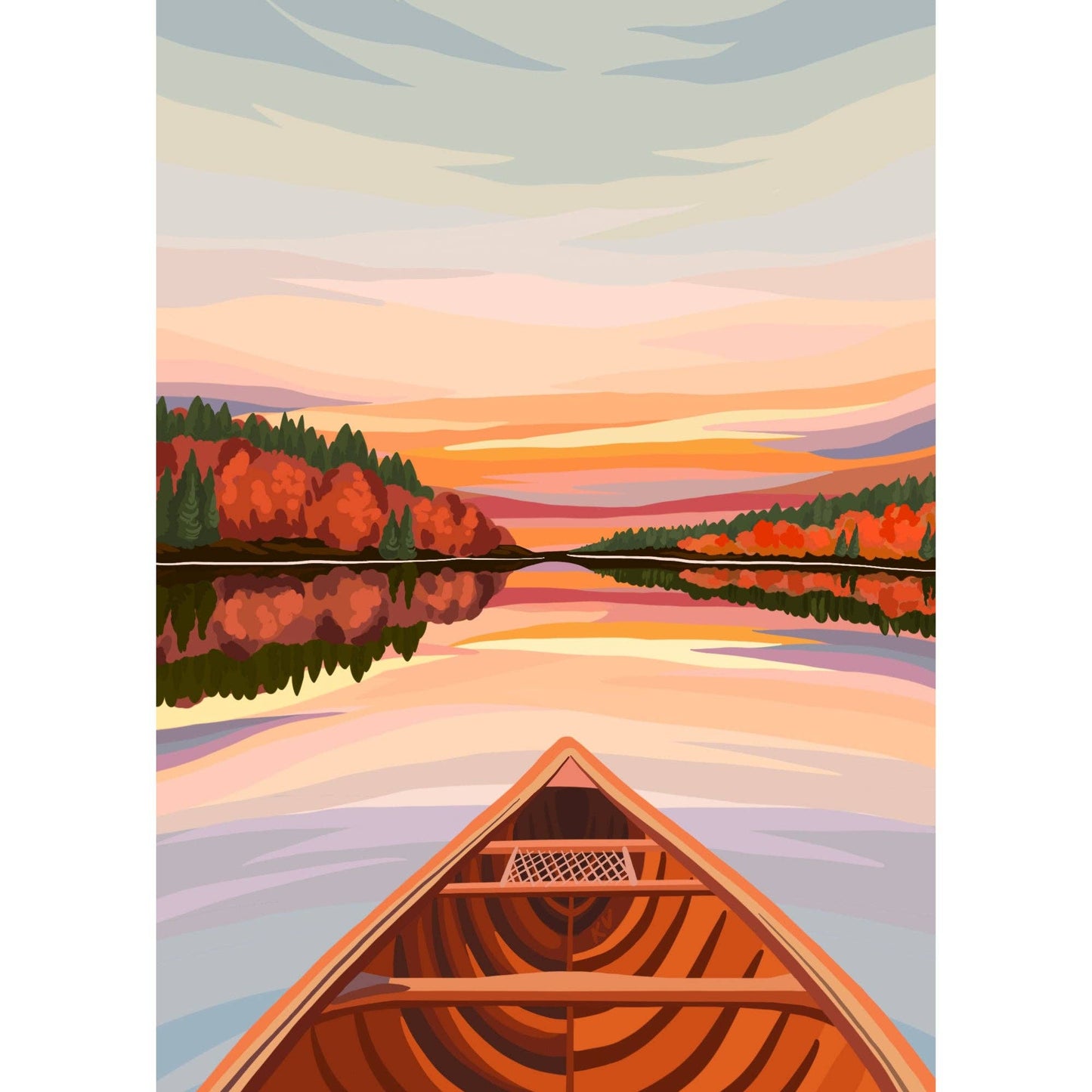 Canoeing at Dawn | 500-Piece Puzzle