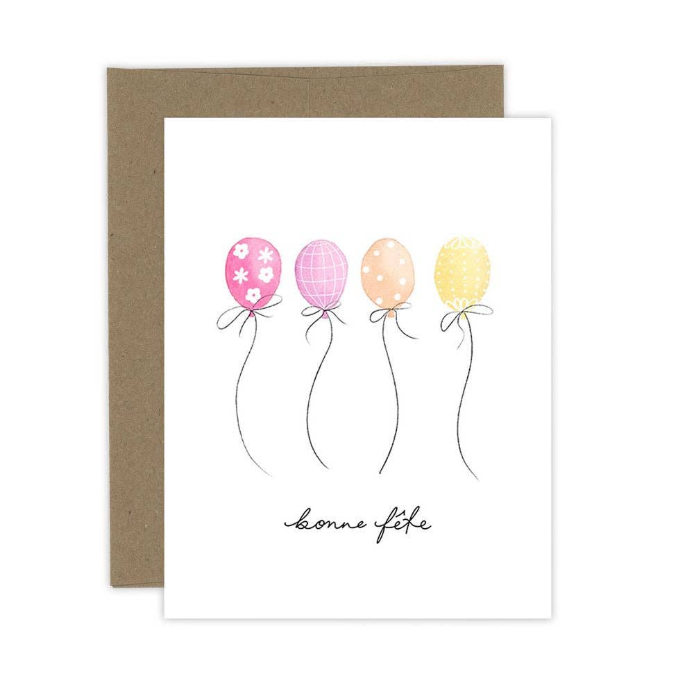 Bonne Fete Birthday Card
