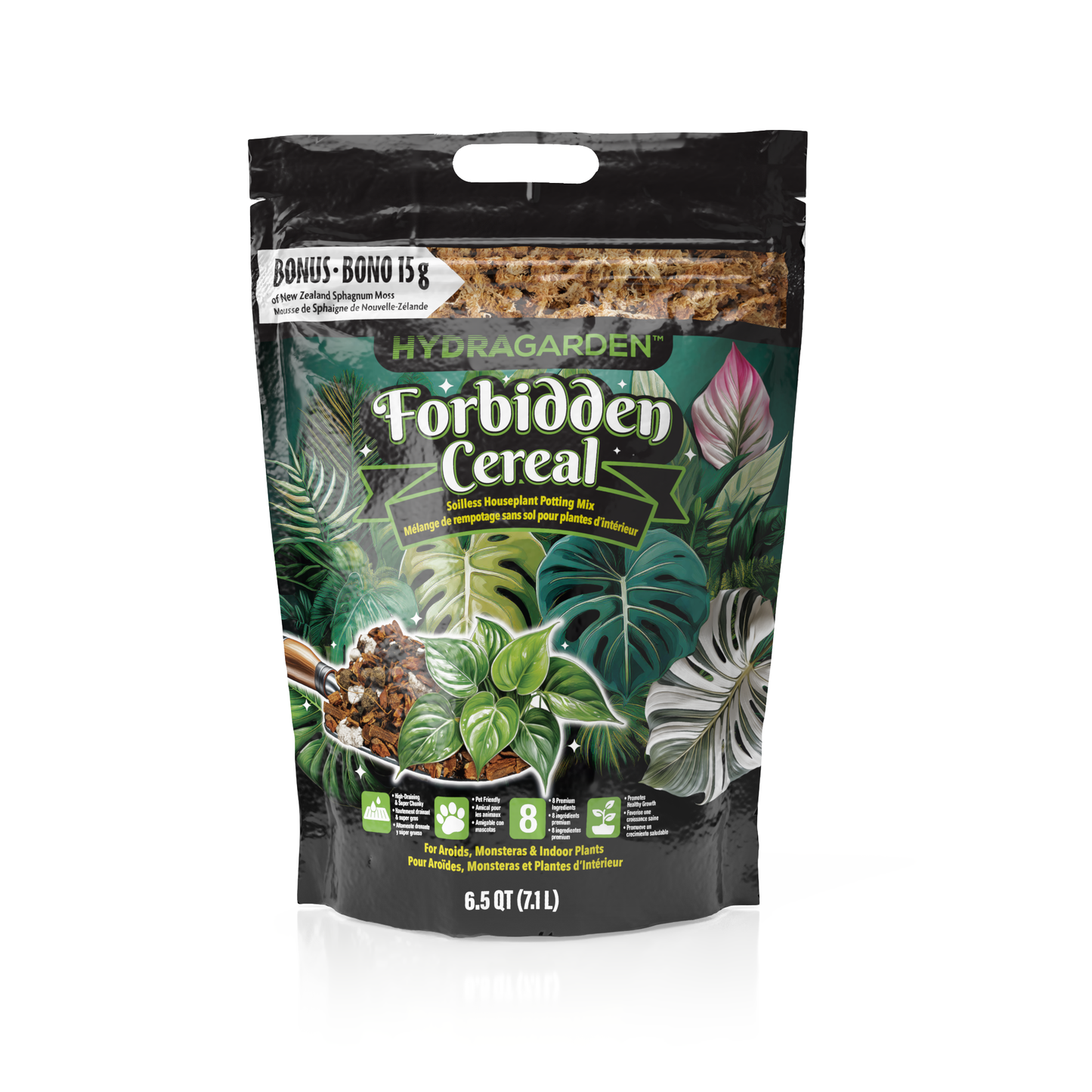 Forbidden Cereal Soilless Chunky Houseplant Potting Mix