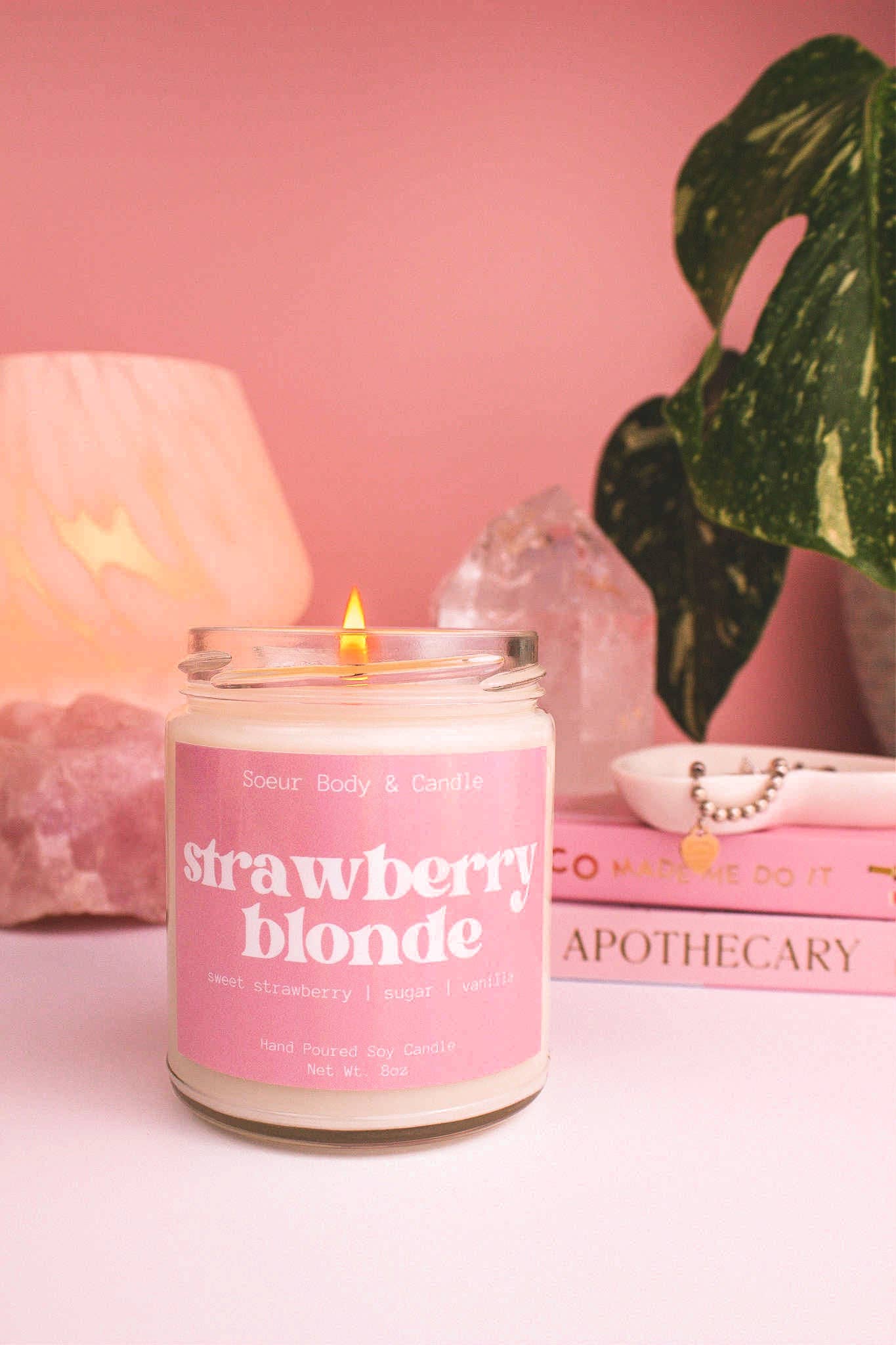 Strawberry Blonde Soy Candle