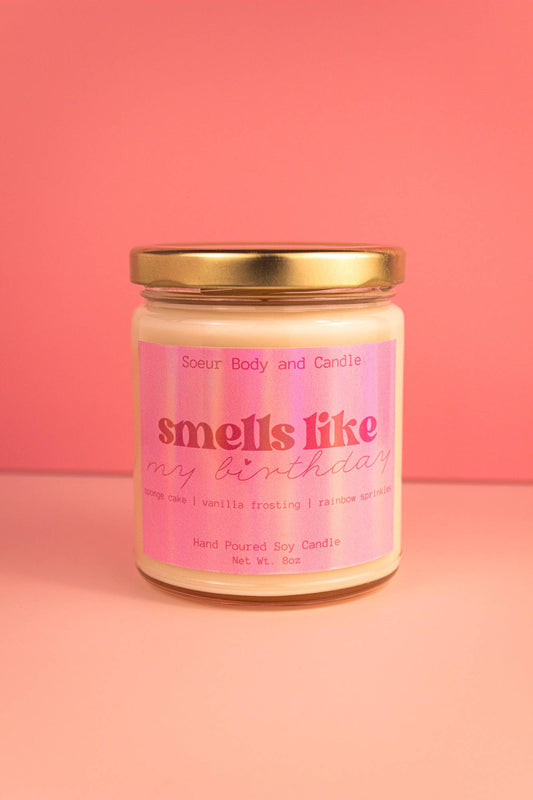 Smells Like My Birthday Soy Candle