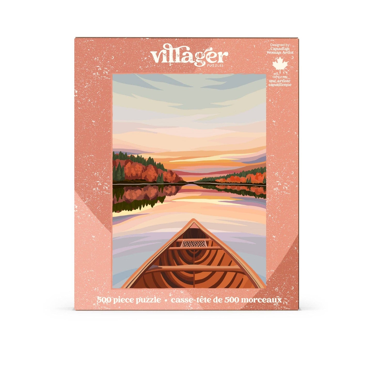 Canoeing at Dawn | 500-Piece Puzzle