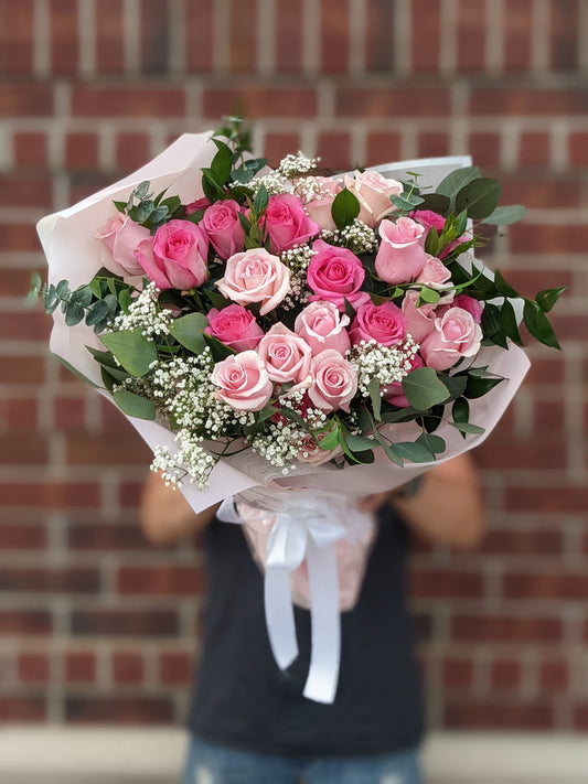 Sweet as Roses Hand-Tied Bouquet