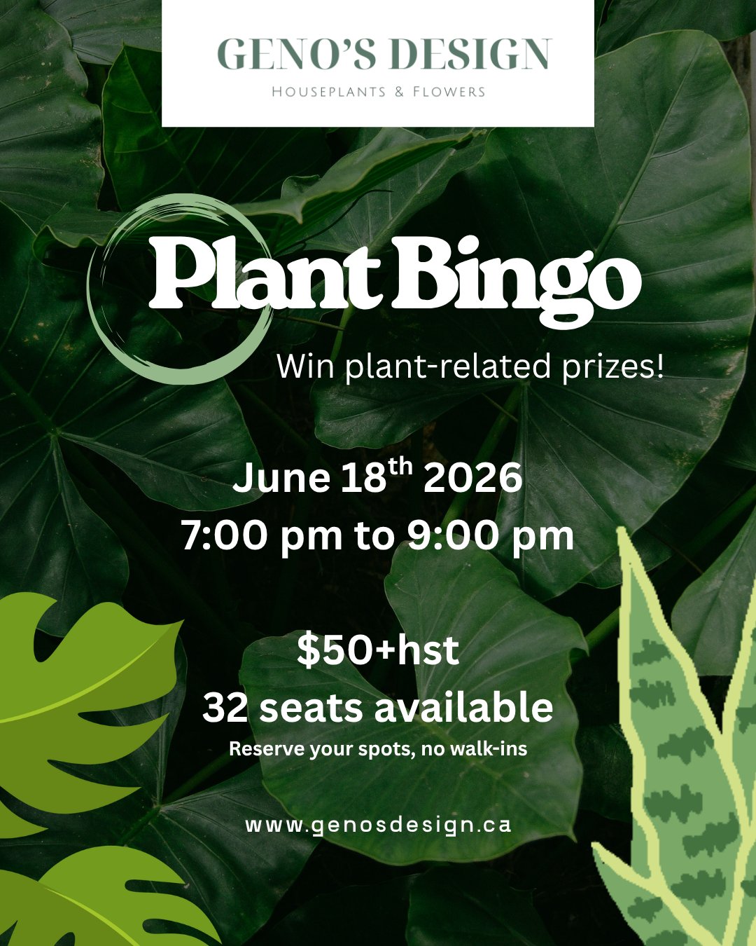 Plant Bingo