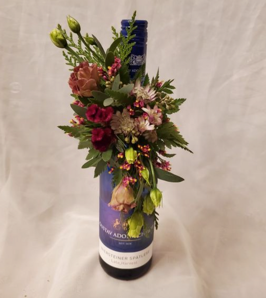 Blooming Wine Bottles Workshop
