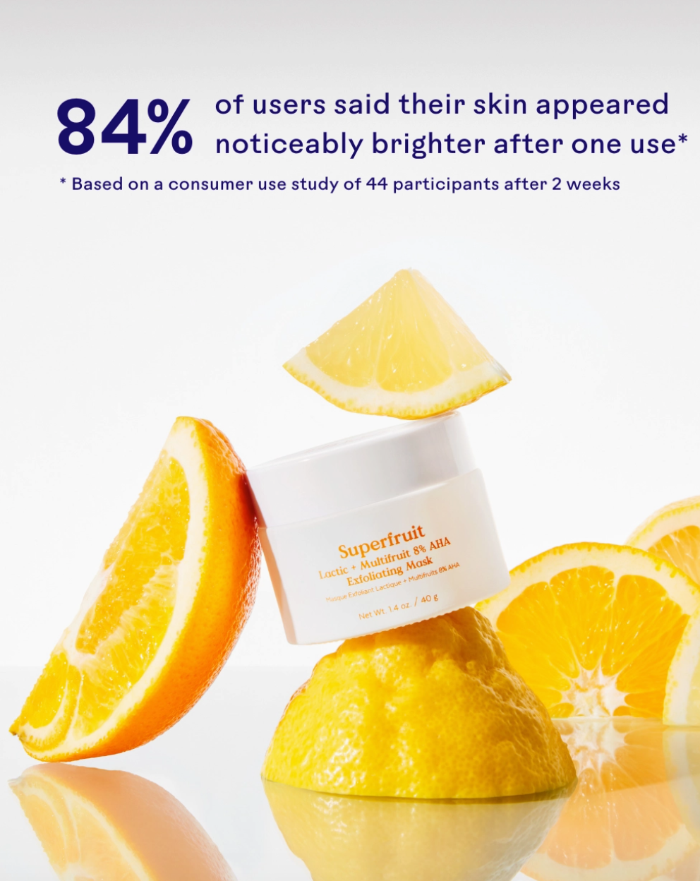 Superfruit Lactic + Multifruit 8% Aha Exfoliating Mask