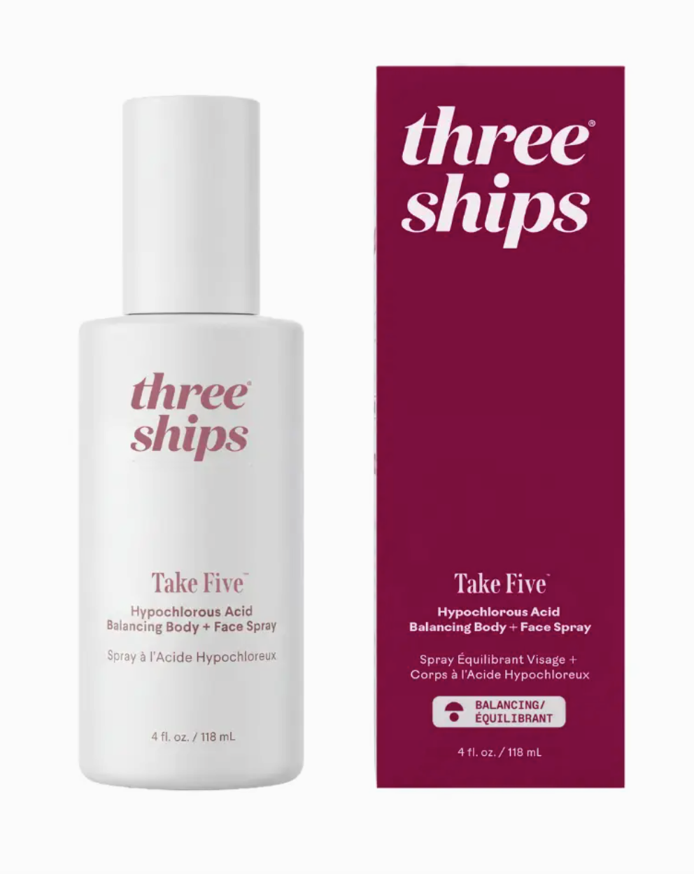 Take Five™ Hypochlorous Acid Balancing Body + Face Spray