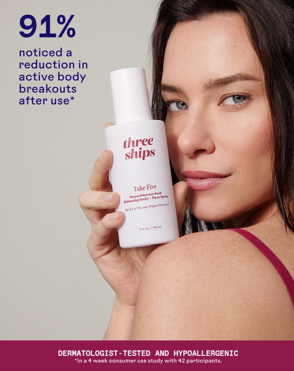 Take Five™ Hypochlorous Acid Balancing Body + Face Spray
