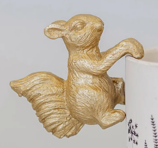 Squirrel Planter Decoration