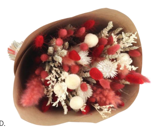 Sweet Heart Dried flowers