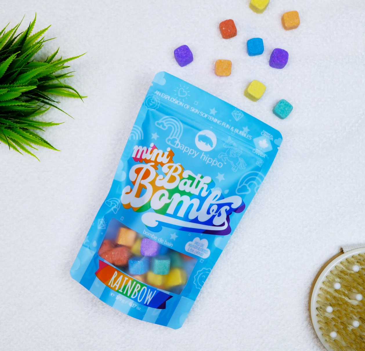 Rainbow - Mini Bath Bombs