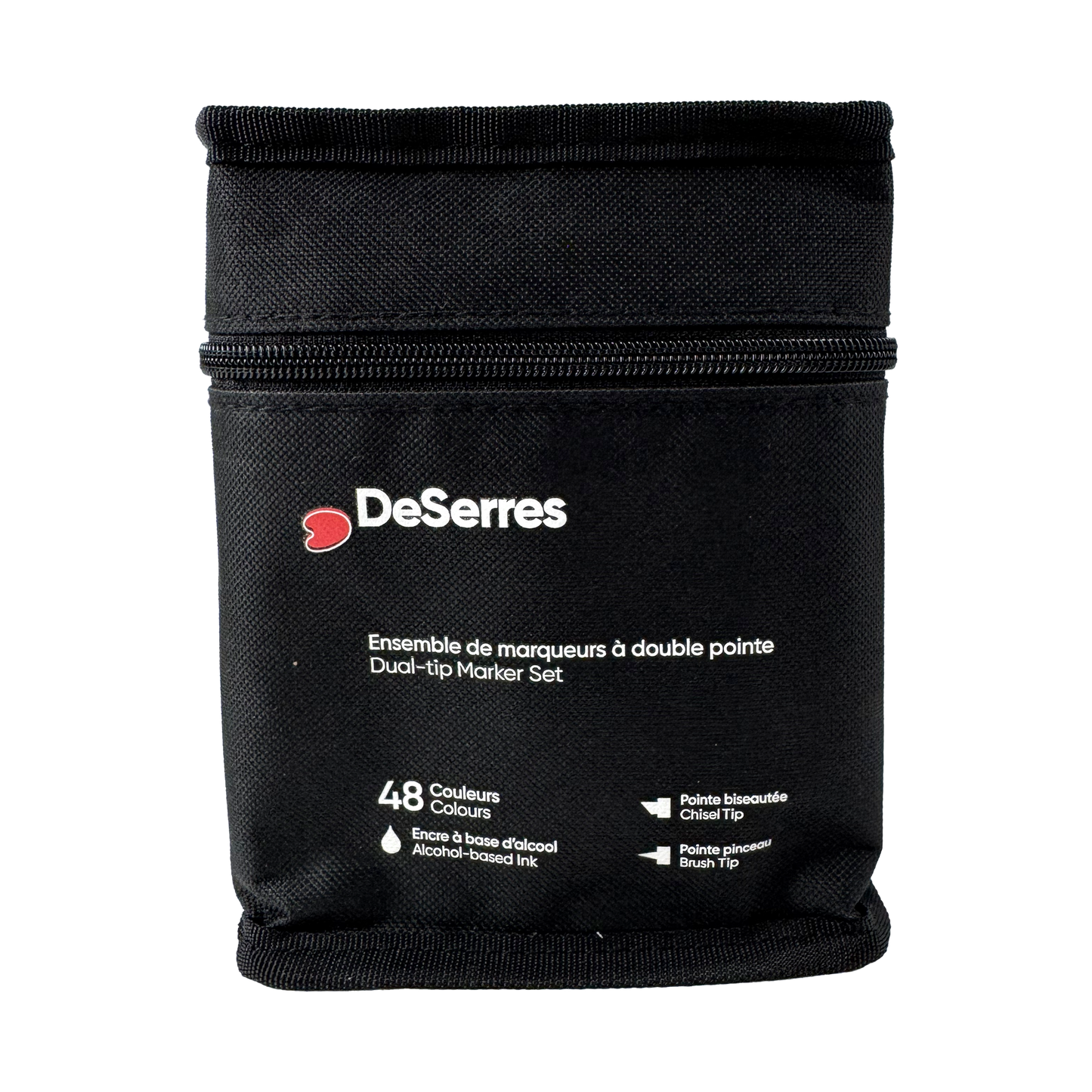 ALCOHOL DUAL-TIP MARKER SET – 48 PIECES