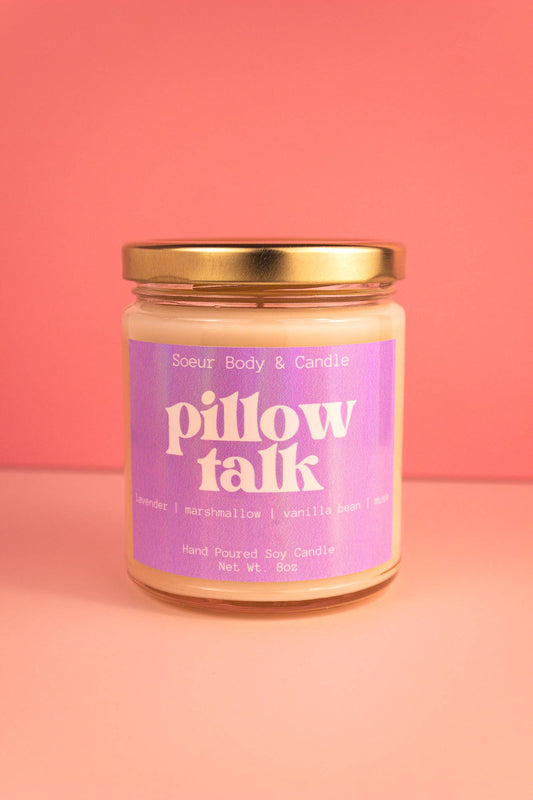Pillow Talk Soy Candle