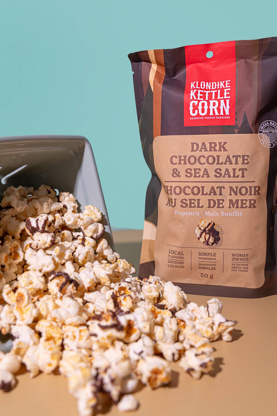 Dark Chocolate & Sea Salt Popcorn