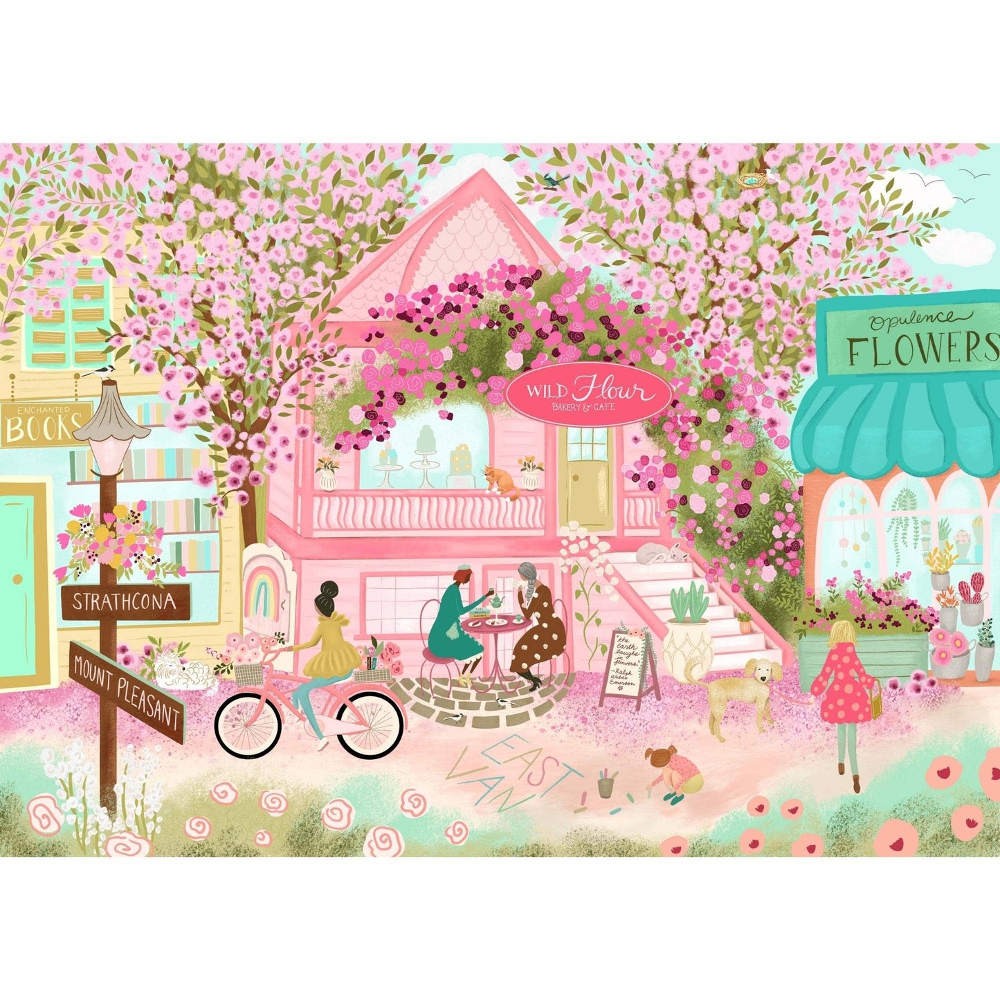 City in Bloom | 1000-Piece Puzzle