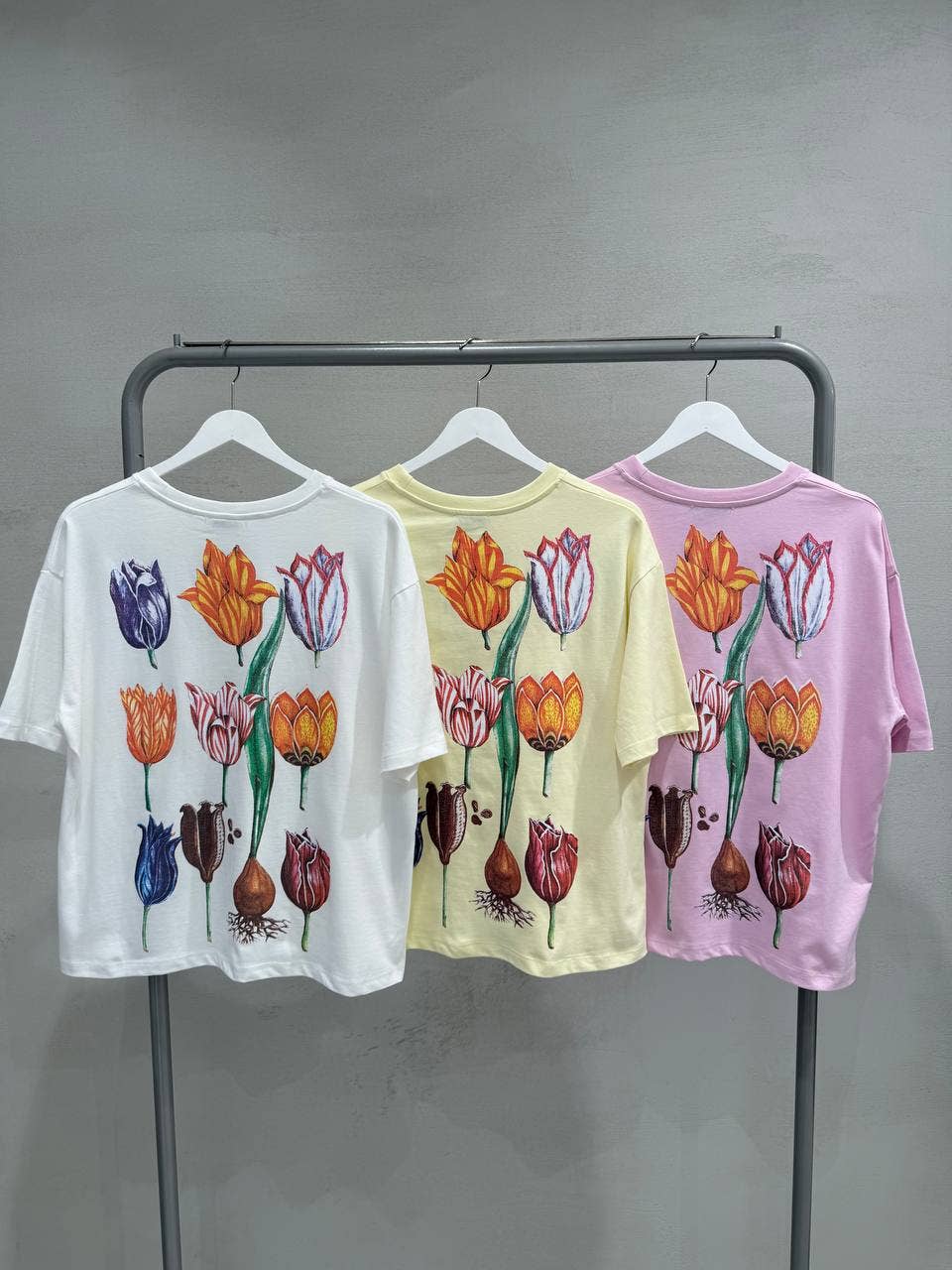 Spring Flowers Cotton T-shirt