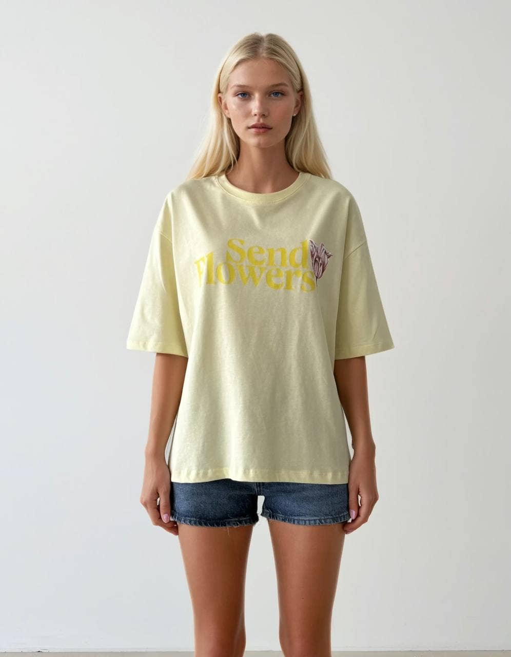Spring Flowers Cotton T-shirt