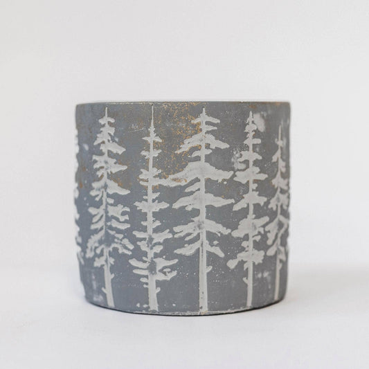 White Trees Planter