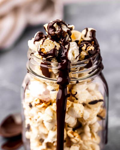 Dark Chocolate & Sea Salt Popcorn
