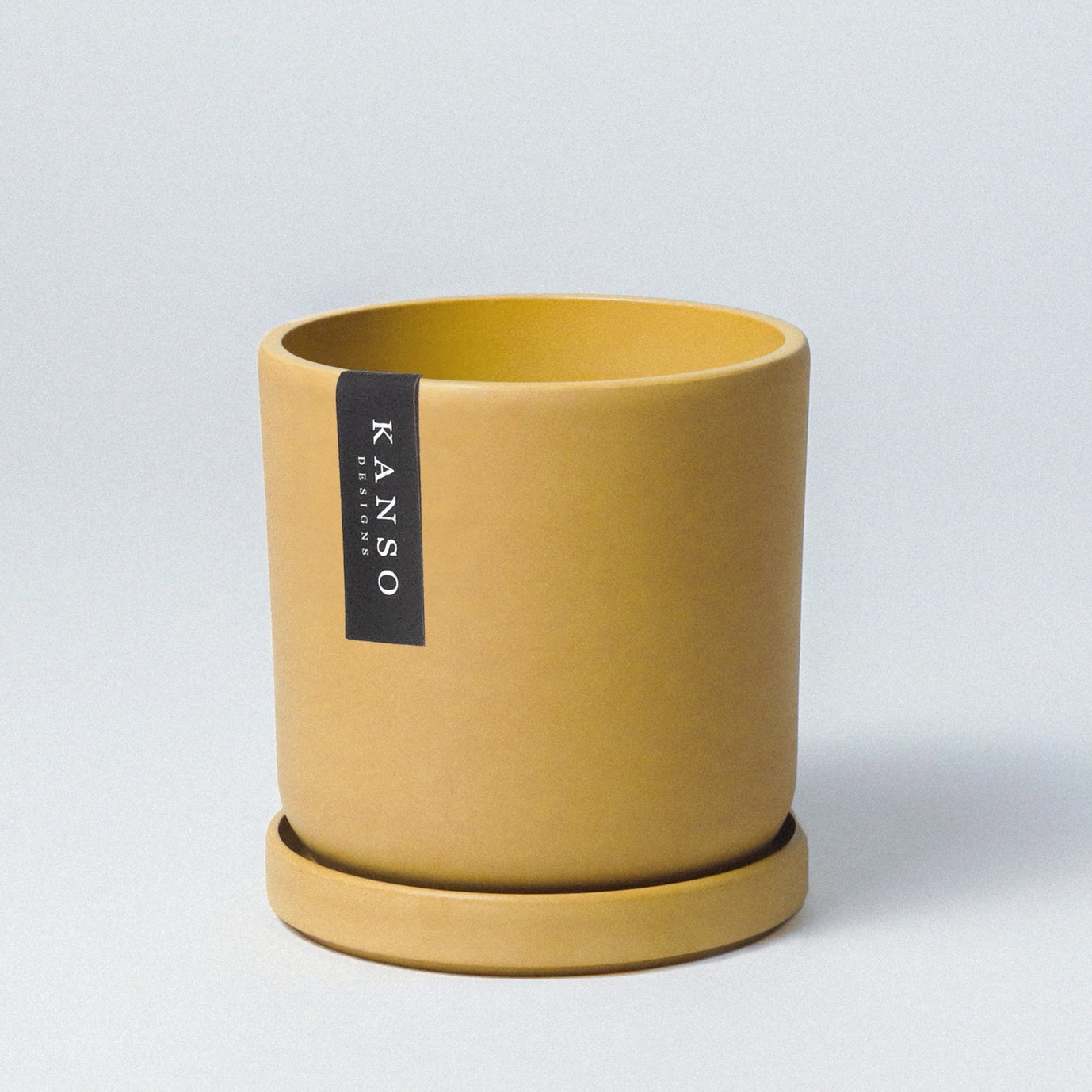 Mustard Seed Planter & Saucer