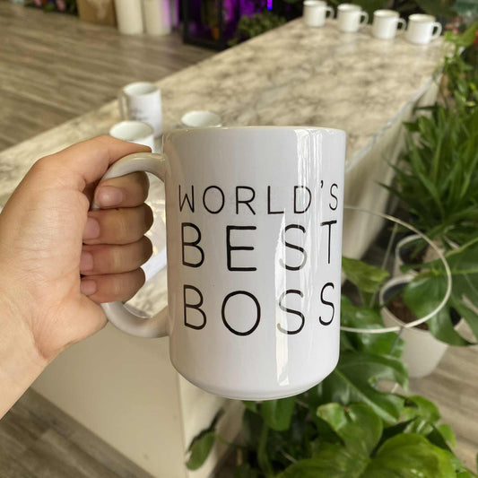 World's Best Boss Mug