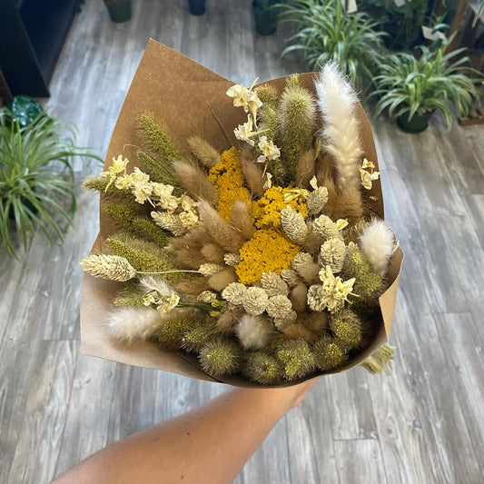 Dried Flower - Vintage Blooms - Yellow